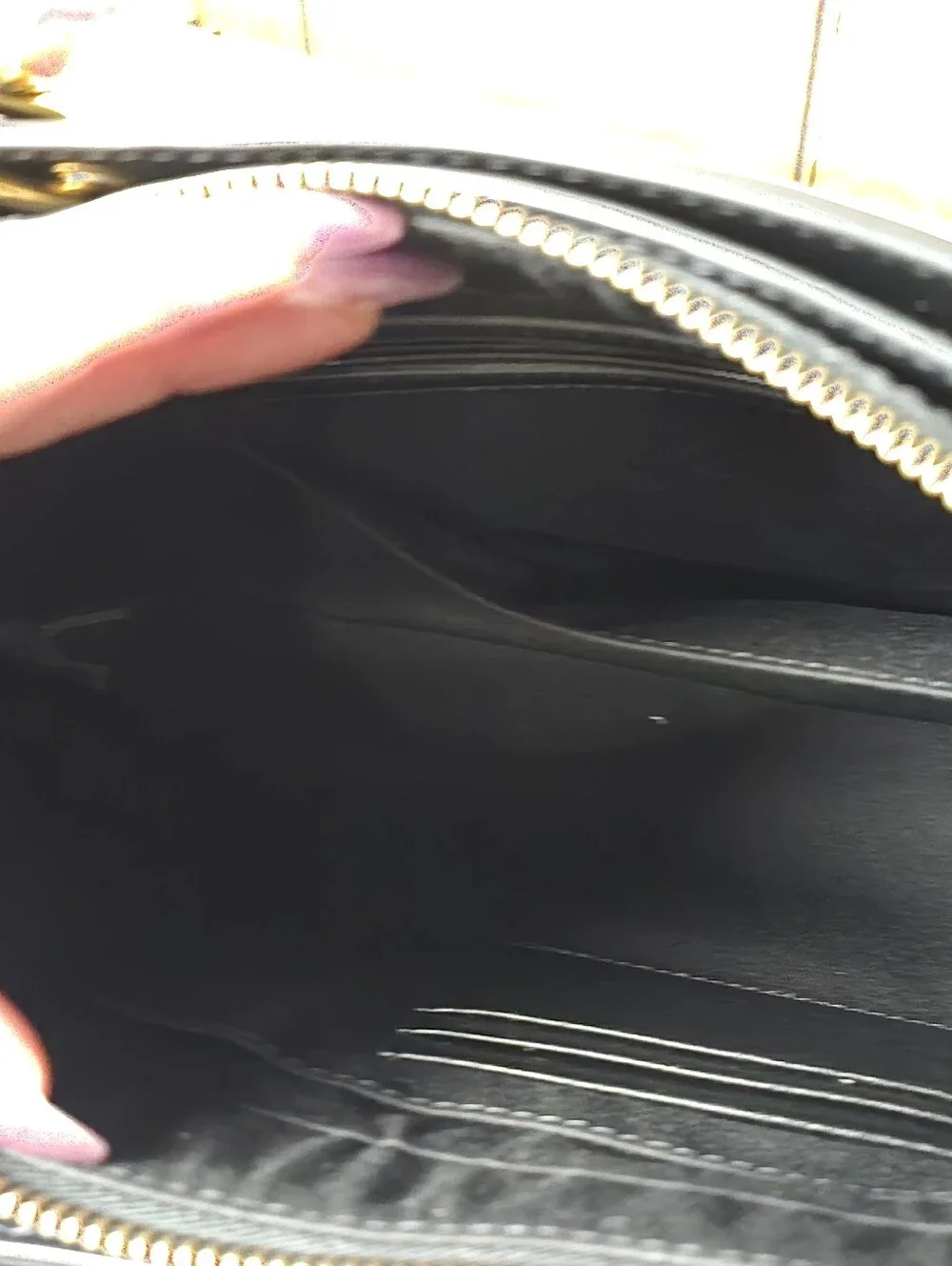 Karl Lagerfeld Black Leather Top-Handle Crossbody Bag